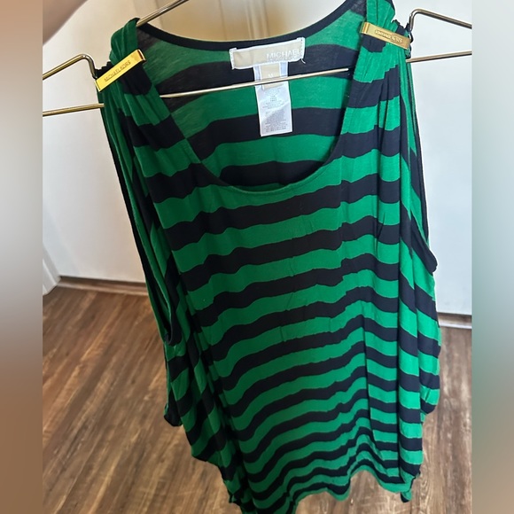 Michael Kors cold shoulder tunic poncho - Picture 2 of 7